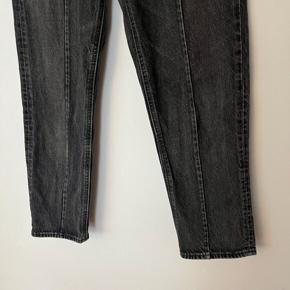 Levi's Altered Straight Leg Center Seam Jeans Charcoal Women's Size 26 - Picture 2 of 12